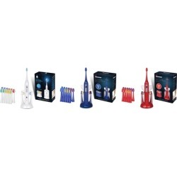 Pursonic S430 SmartSeries Sonic Rechargeable Toothbrush with 12 Brush Heads