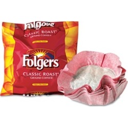 Folgers Coffee Filter Packs, Classic Roast, 9/10oz, 40/Carton
