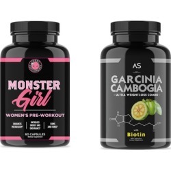 Angry Supplements Monster Girl and Garcinia with Biotin (2-Pack)