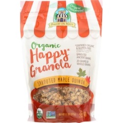 SPROUTED MAPLE QUINOA ORGANIC HAPPY GRANOLA ( 6 - 11 OZ )