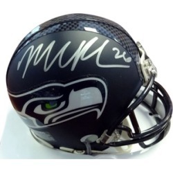 Autographed Michael Robinson Seattle Seahawks Mini Helmet