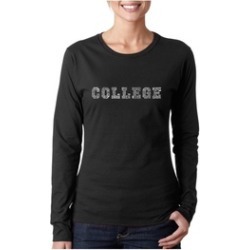 Women's Long Sleeve T-Shirt - COLLEGE DRINKING GAMES