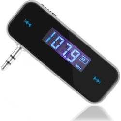 Wireless FM Transmitter for Apple and Android Smartphones