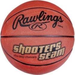 Rawlings Ssum1 Shooters Seam Traditional Basketball, 22.5"