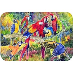Carolines Treasures 8600CMT Parrot Kitchen Or Bath Mat - 20 x 30 in.