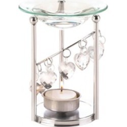 Sparkling Jewels Fragrance Oil Warmer uses Tealight Candle