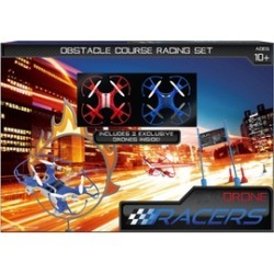 Alta 2-Pack Racers Quadcopter RC Drone 2.4GHz Remote Control - Blue and Red
