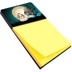 Carolines Treasures BB2277SN Halloween Scary Shih Tzu Red & White Sticky Note Ho