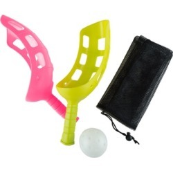 Scoop Ball Game Set- Two Scoop Racquets, Ball and Carrying Case by Hey! Play!