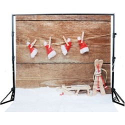3x5ft 1.5X1m Vinyl Christmas Snow Theme Studio Photography Background