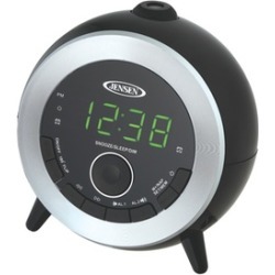 Jensen Jcr-225 Dual Alarm Projection Clock Radio