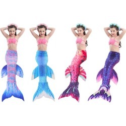 Kakawayi Womens Girls Mermaid Tails For Swimming 1 Piece