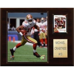 C & I Collectables 1215CRABTREE NFL Michael Crabtree San Francisco 49ers Player
