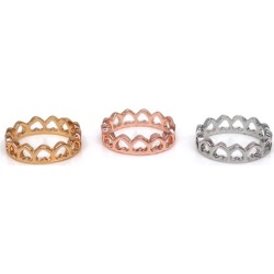 Stackable Heart Ring by Eternally Haute