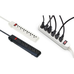 Argom Tech 6-Outlet Power Strip with 3Ft. Cord