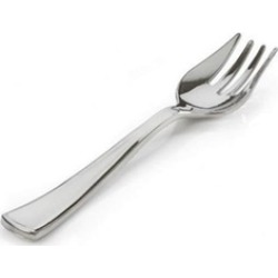 Fineline Settings 709 Silver Secrets Serving Forks Bulk