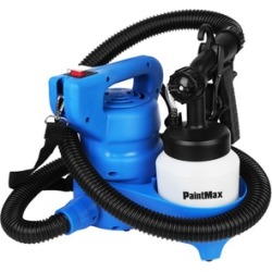 Paint Max 450 Watt Portable Paint Sprayer with Adjustable Paint Container Pedestal