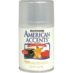 Rustoleum 209678 3 Oz Silver Metallic Craft & Hobby Spray Enamel Pack of