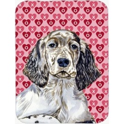 Carolines Treasures LH9142LCB 15 x 12 in. English Setter Hearts Love