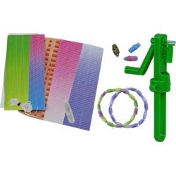 Evelots Recycled Paper Bead Making Kit, DIY Arts & Crafts for 5 Plus Years