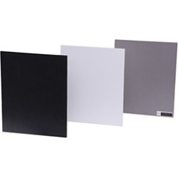 Movo 18% Gray Black White Balance Card Set for Photography 8" x 10"