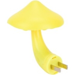 Yellow Mushroom Led Night Light for Kids Bedroom Decoration