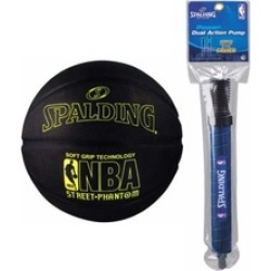 Spalding NBA Street Phantom Outdoor Basketball, 29.5" w/ Pump