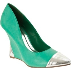 Riverberry Women's 'Zenon' Contrast-detail Wedges, Green