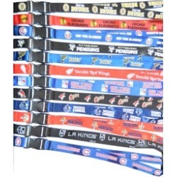Official Licensed NHL Official Logo Breakaway Lanyard with Key Ring