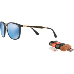 Ray Ban Active RB4299 601S55 56 Matte Black Frame / Blue Mirror Lenses