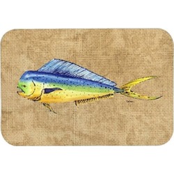 Carolines Treasures Dolphin Mahi Mahi Kitchen or Bath Mat