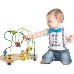 Baby Bead Maze Interactive Wooden Toy