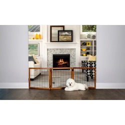Carlson 3-Panel Wooden Gates
