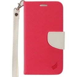 Insten Flip Leather Case Lanyard w/stand For Alcatel Dawn/Ideal/Streak