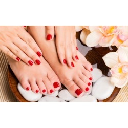 One or Two Spa Pedicures or One Mani-Pedi at Gente Spa Laser Center (Up to 39% Off)