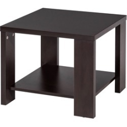 Square Coffee Tea Sofa Side Living Room Furniture with Storage Shelf