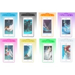 Night Light Waterproof Underwater Phone Case For All Smart Phone