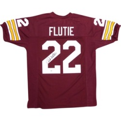 Autographed Doug Flutie Boston College Eagles Red Custom Jersey