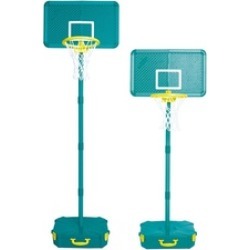 Swingball MK7235 All Surface Junior Basketball Set, Blue & Green