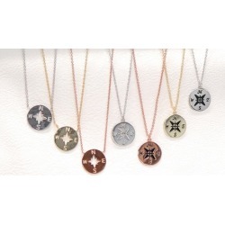 True North Compass Necklace by Eternally Haute