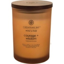Chesapeake Bay Candle Mind & Body Scented Candle, Courage + Wisdom