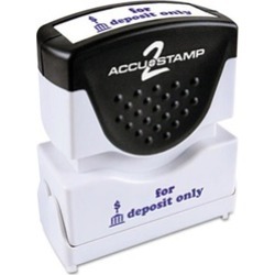Consolidated Stamp 035601 Accustamp2 Shutter Stamp with Anti Bacteria