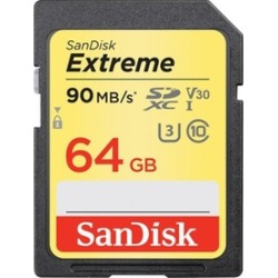 WDT - Retail Flash USB SDSDXVE-064G-ANCIN 64 GB Extreme SDXC Flash Drive UHS-I w