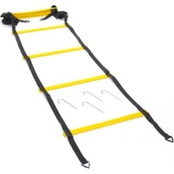 Black Mountain Products Foldable Agility Ladder with Carry Bag