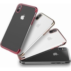Luxury Electroplating Shockproof Clear Case for iPhone