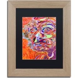 Josh Byer 'Chairman Of A 1966 Draft Board' Matted Birch Framed Art