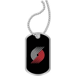 Sports Team Logo Dog Tag Necklace Charm Chain NBA