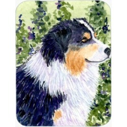 Carolines Treasures SS8737LCB 12 x 15 in. Australian Shepherd Glass Cutting Boar