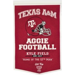 Winning Streak - NCAA Power House Banner, Texas A and M University Aggies