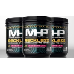MHP Reckless Pre-Workout Supplement (1- or 3-Pack)